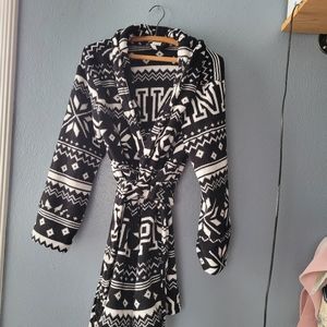 Pink By victoria's secret robe